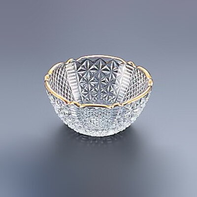 麻の葉 豆鉢 天金 KM-A2G 直径77×H35mm( キッチンブランチ )