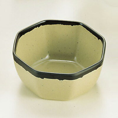 メラミン「信楽」 MM-78 八角鉢 110×110×H50mm( キッチンブランチ )