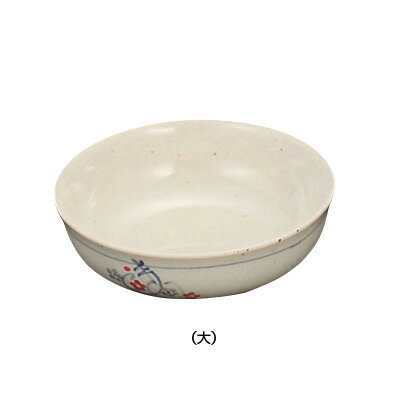 メラミン「かりん」 浅鉢 M-208-K 大 直径134×H42mm( キッチンブランチ )