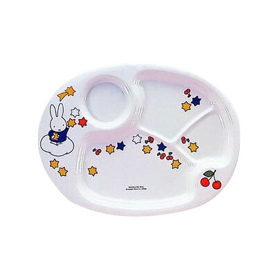【仕様】 メーカー品番：CM-69 幅×奥行×高さ：318×242×22mm miffy ミッフィー メラミン お子様食器「ミッフィー」シリーズ ※洗浄器対応