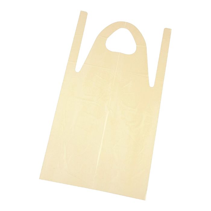 丸善化工 ローコスエプロン ロング(50枚入) BA-2 イエロー