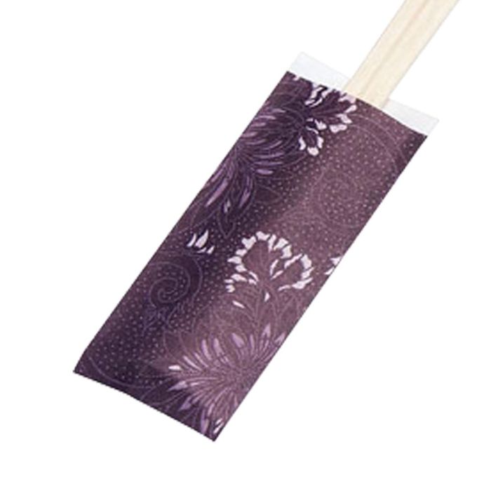 アオトプラス ミニ箸袋「染彩」(500枚束シュリンク) 藤色