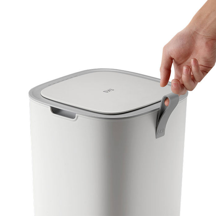EKO モランディプラスチックセンサービン12L グレー EK6288-12L-GR ごみ箱 ゴミ箱 ダストボックス イーケーオージャパン 送料無料