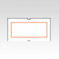 サトー SP用ラベル 赤枠 10巻入 100% SP-4 キョウネン アカワク