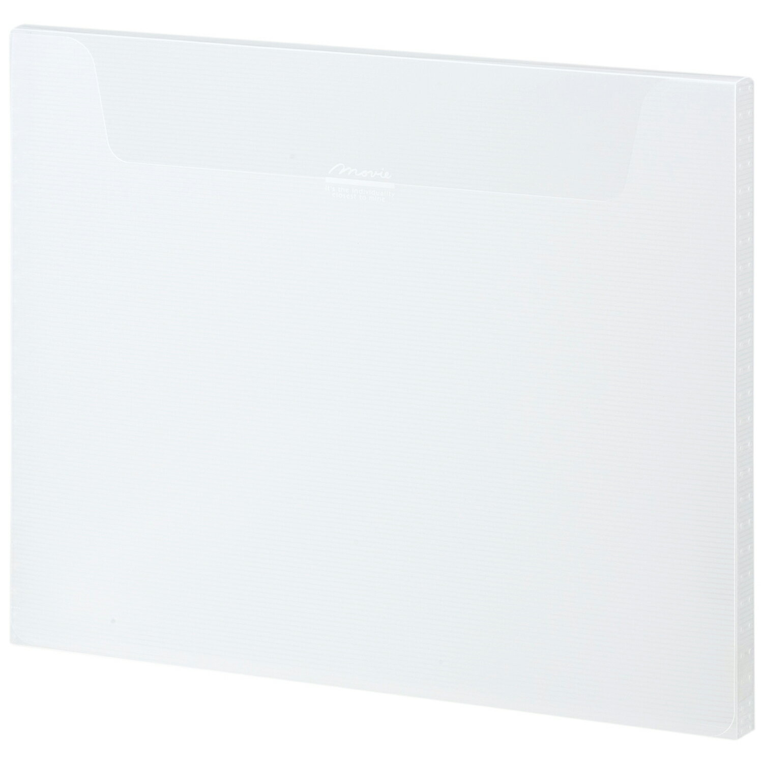 セキセイ ムービーキャリーファイル クリアMV-515F-90 クリア