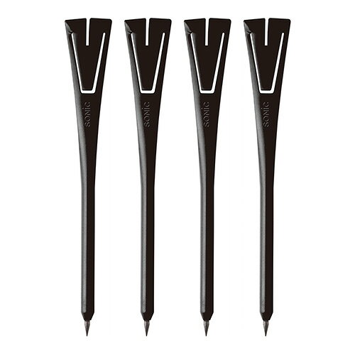 ソニッククリップ付ペンシル 黒 50本入DA-488-D
