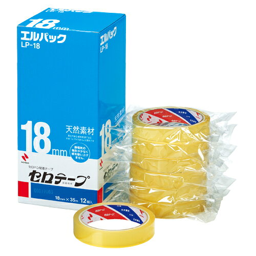 寸法:幅18mm×長35m巻芯径:76mmテープ厚:0.05mm材質:巻芯=古紙使用 ■メーカー希望小売価格はメーカーカタログに基づいて掲載しています