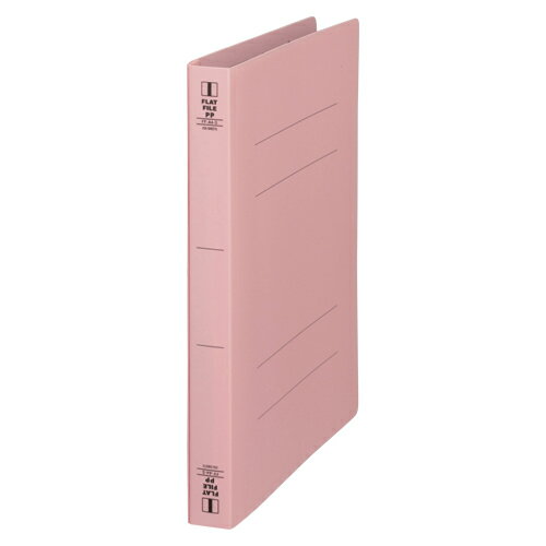ビュートン フラットファイルPP厚綴 ピンク FF-A4SW-P