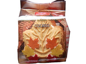 テイストデライト　メイプルリーフクリームクッキー　3Pメープルシロップクッキー【プチギフト】【輸入食品】【菓子】