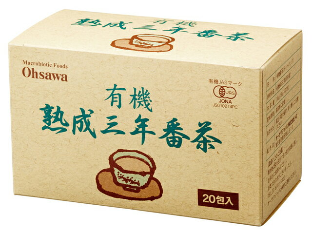 オーサワ　有機熟成三年番茶（ティーバッグ）のサムネイル