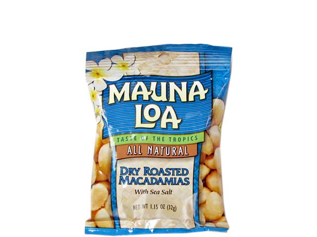 マウナロア　塩味マカデミアナッツ　Sサイズ【輸入食品】