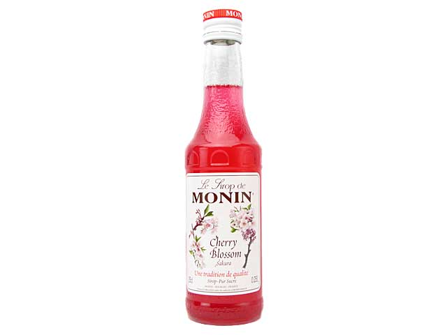 【あす楽】モナン　MONIN　さくら・シロップ【輸入食品】【レシピ設置】【初春食材】