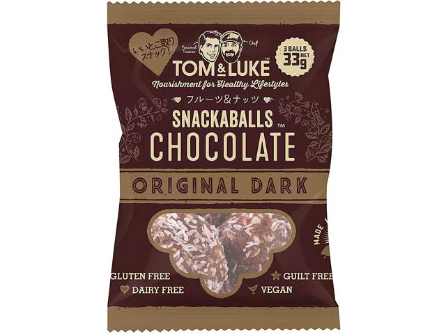 【あす楽】トム＆ルーク　フルーツ＆ナッツボール　オリジナルダーク　33g　TOM＆LUKE　トム　アンド　ルーク　ブリスボール【輸入食品..