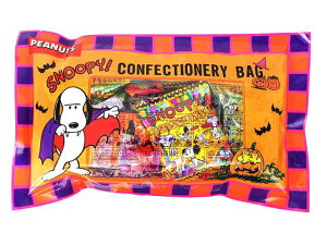 【あす楽】ハロウィン　HALLOWEENハロウィーン　お菓子スヌーピー　ハロウィン　コンフェクショナリーバッグ【輸入食品】