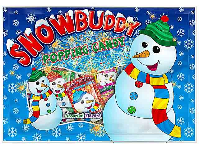 【クリスマス】スノーバディ　ポッピングキャンディバッグ【輸入食品】のサムネイル