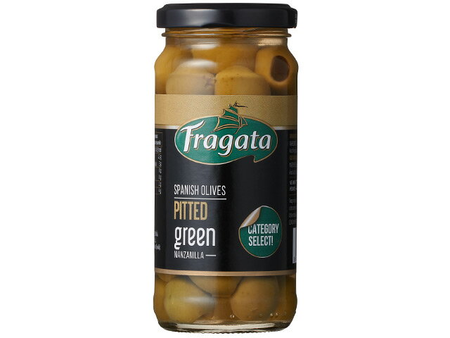 【新商品】フラガタ グリーンオリーブ 種抜き【輸入食品】