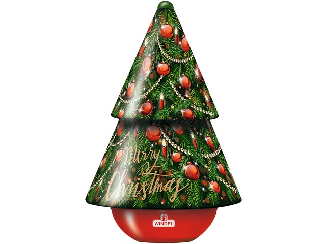 【クリスマス】ウィンデル　オルゴールティン（クリスマスツリー）【輸入食品】