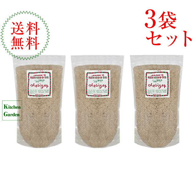 全国送料無料ジェーン　クレイジーソルト　1kg　詰め替え用　3袋セット