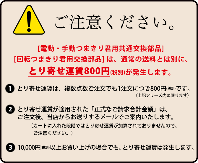電動・手動つまきり君共通交換部品 平刃（10枚入）【※本体別売り。替刃のみです】 【kmaa】 スライサー 野菜調理器 替え刃 かつらむき カツラムキ 桂むき 業務用 おすすめ kitchen-market-10029628 業務用厨房機器のKITCHEN MARKET サンプル画像2