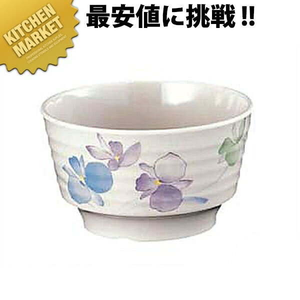 Small Bowls - すみれ 小鉢（小） VO-25 【kmssa】 メラミン食器 給食用 食堂 幼稚園 保育園 学校 介護用 和食器 業務用メラミン食器 業務用プラスチック食器 割れない 軽い 軽量