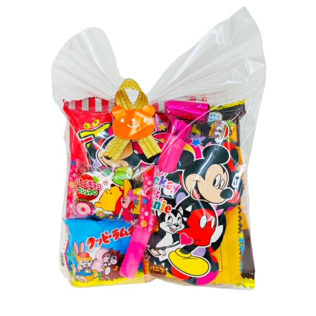 駄菓子　詰め合わせ ディズニー【ディズニー吹き戻しギフト】プチギフト　お菓子セット　お菓子　駄菓子　詰め合わせ　ギフト　景品　イベント　吹き戻し