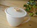 マグカップ NBカフェ 花 蓋付 茶こし付き コーヒーカップ フタ付 ティーカップ かわいい 業務用食器 【無料ラッピング対象商品】