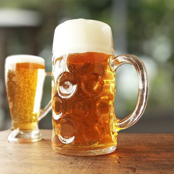 メガジョッキ ビックな ビール ジョッキ 1000ml/ガラス食器/ビールジョッキ 特大/メガ ジョッキ/ビールグラス/ビールジョッキ 1リットル/イタリア製