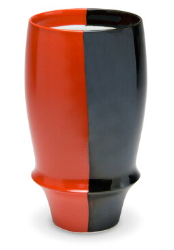 日本製 有田焼 匠の蔵 プレミアムビアグラス 赤と黒