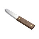 【全品ポイント5倍!5/6 23:59迄】木柄ステン新型オイスターナイフ ワイド 片刃