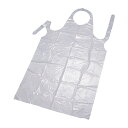 【全品ポイント5倍!5/15 0:00〜】USポリエプロン M (エンボス加工)(50枚入)