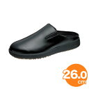 【全品ポイント5倍!5/15 0:00〜】アサヒコック 102 (耐油性) 黒 26cm コックシューズ 厨房用シューズ