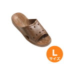 【5/3〜6は全品ポイント5倍!】No.170 紳士フィッティング サンダル ブラウン L