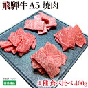 飛騨牛 飛騨牛A5 焼肉 4種 食べ比べ 400g