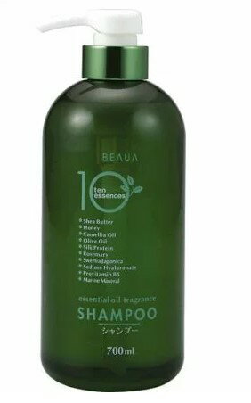 【新品】熊野油脂　ビューア　10エッセンス　シャンプー　700ml まとめ買い×12個セット