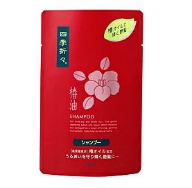 【新品】熊野油脂　四季折々　椿油　シャンプー　詰替 450ml まとめ買い×24個セット