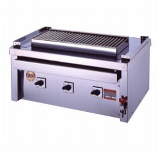 ヒゴグリラー ステーキ用グリラータイプ3P-221CS 【電気グリラー/ステーキ用グリラー/焼物】