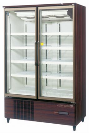 【送料無料】新品！ホシザキ リーチイン冷凍ショーケース USF-120AT3-B 受