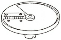 角千切り盤 8×8mm 野菜スライサー共通