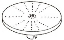 丸千切り盤 4mm 野菜スライサー共通