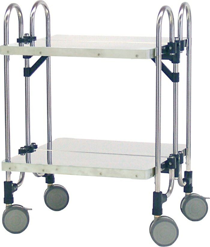 アボジワゴン　2段　KEAW－2FF　(フラット棚)