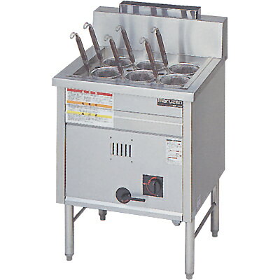 新品 マルゼン 1槽式 角槽型ゆで麺器[ゆでカゴ6つ]MRK-066B