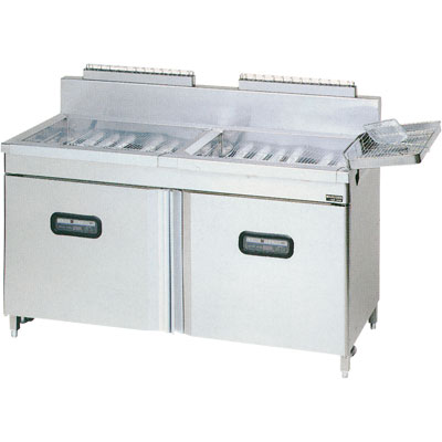 【送料無料】新品！マルゼン ガスフライヤー MXF-146WC