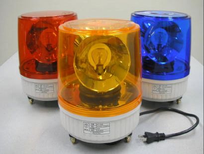 【送料無料】新品！三ツ星 大型回転灯 パトランプ MT-100Nのサムネイル