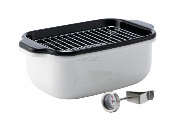 ホーロ天ぷら鍋 『角型天ぷら鍋』　富士ホーロー　ガスおよびIH対応