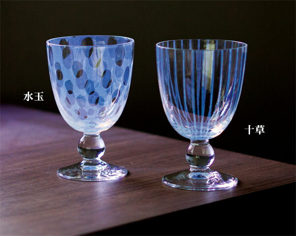 大正浪漫硝子　『ソーダ水コップ　クリア 』　廣田硝子　日本製