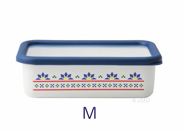 ホーロー保存容器 『Mysa ミーサ 浅型角容...の紹介画像2
