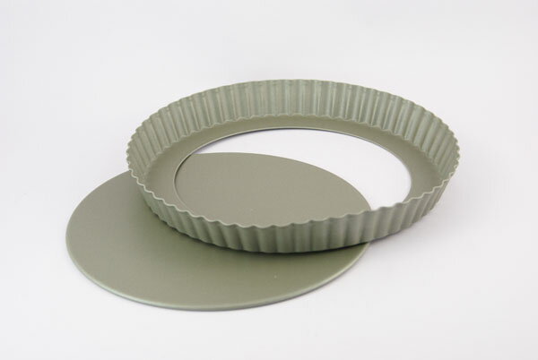 ステイホームのケーキ作りにどうぞ！ベイクウェアー　『タルト底取型 L 』　 【富士ホーロー】