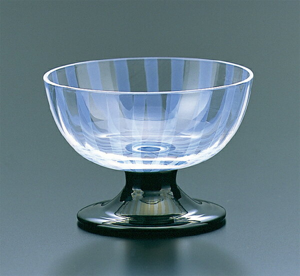 大正浪漫硝子　『氷コップ　十草 』　廣田硝子　日本製