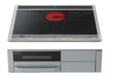 IHクッキングヒーター　三菱電機製（永大産業）JS-CS-G318M　2口IH＋ラジエント（...