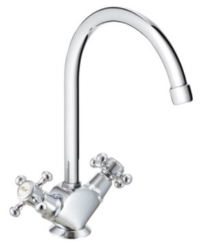キッチン水栓　寒冷地用　 グローエ製（GROHE）JP257904　2ハンドルキッチン混合栓（クロスハンドル）